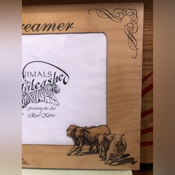 Old English Sheepdog Wood Picture Mat & Art Print by Roger Kibbee - Picture 7 of 8